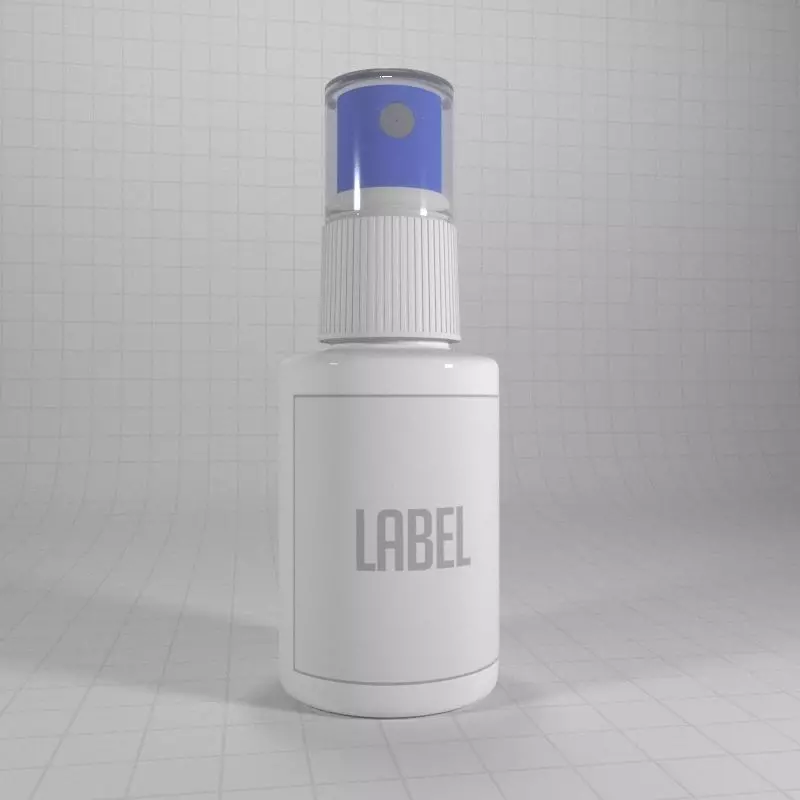 LENS CLEANER SPRAY 3D model_0