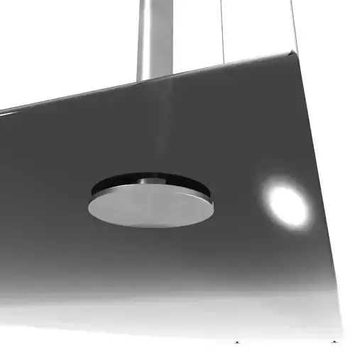 Suspended Smoky Glass Stair Set