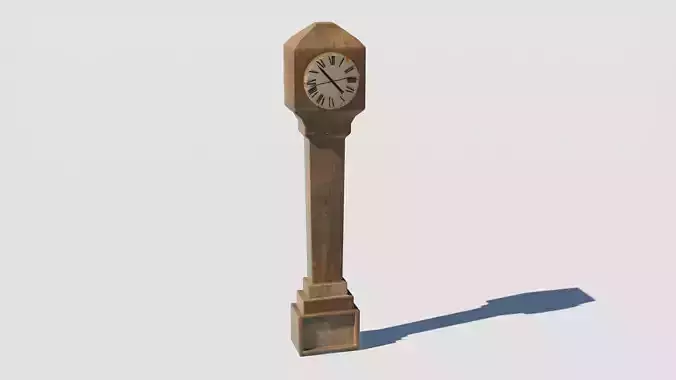 Floor clock adapted for your scenaries and games 