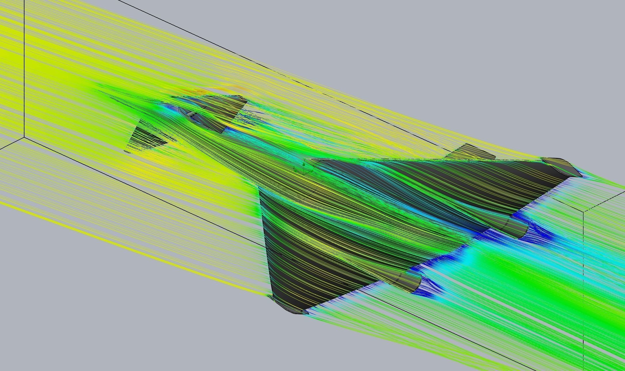 Printable High Speed Drone RC Body 3D print model_30