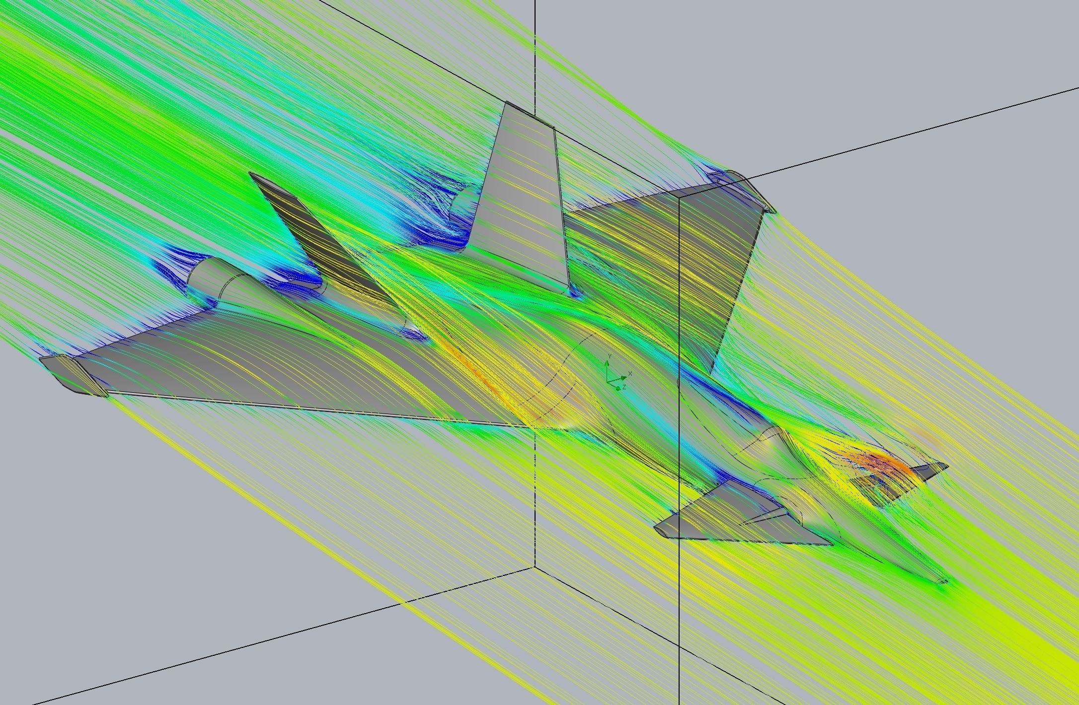 Printable High Speed Drone RC Body 3D print model_23