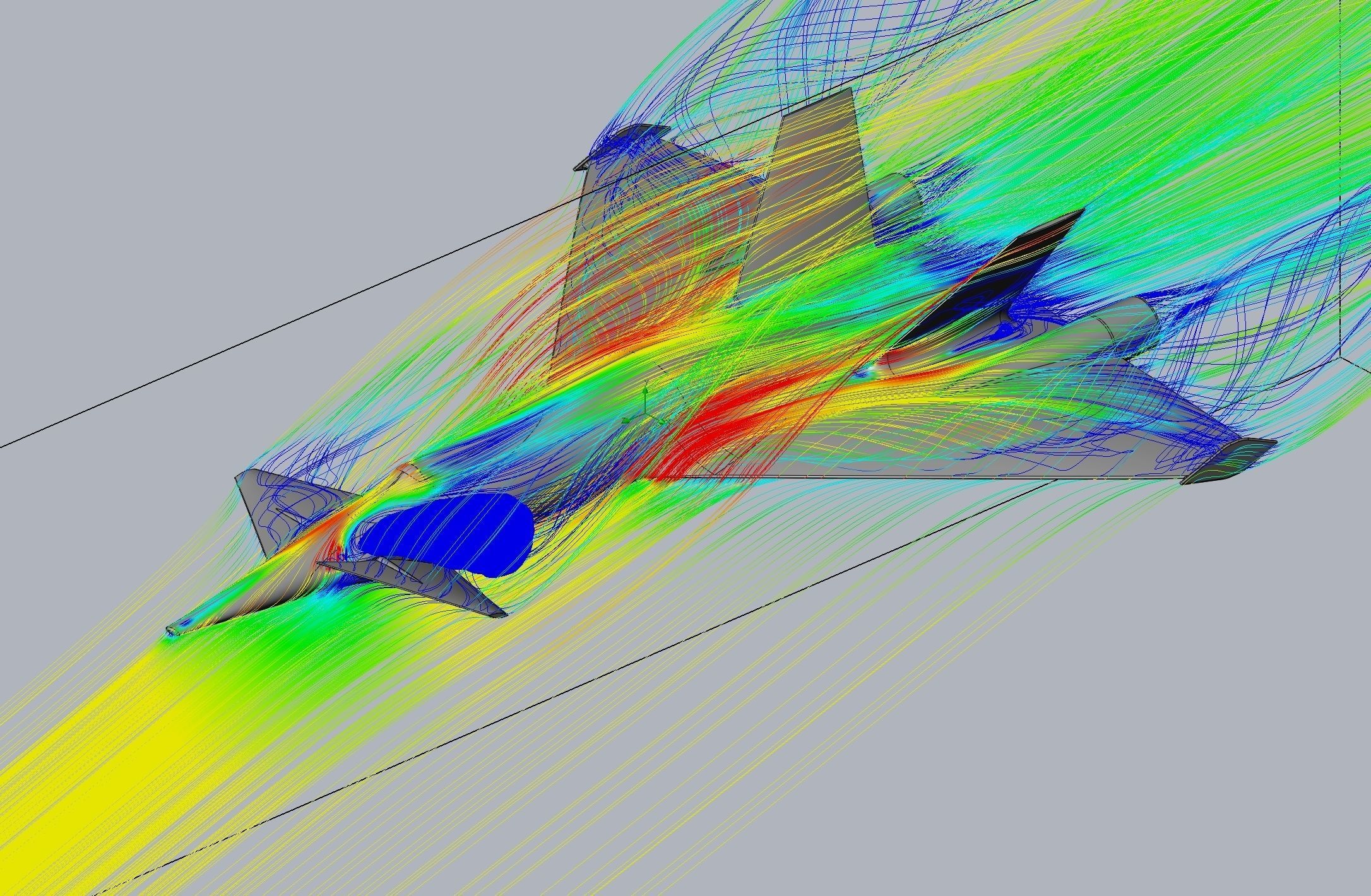Printable High Speed Drone RC Body 3D print model_5