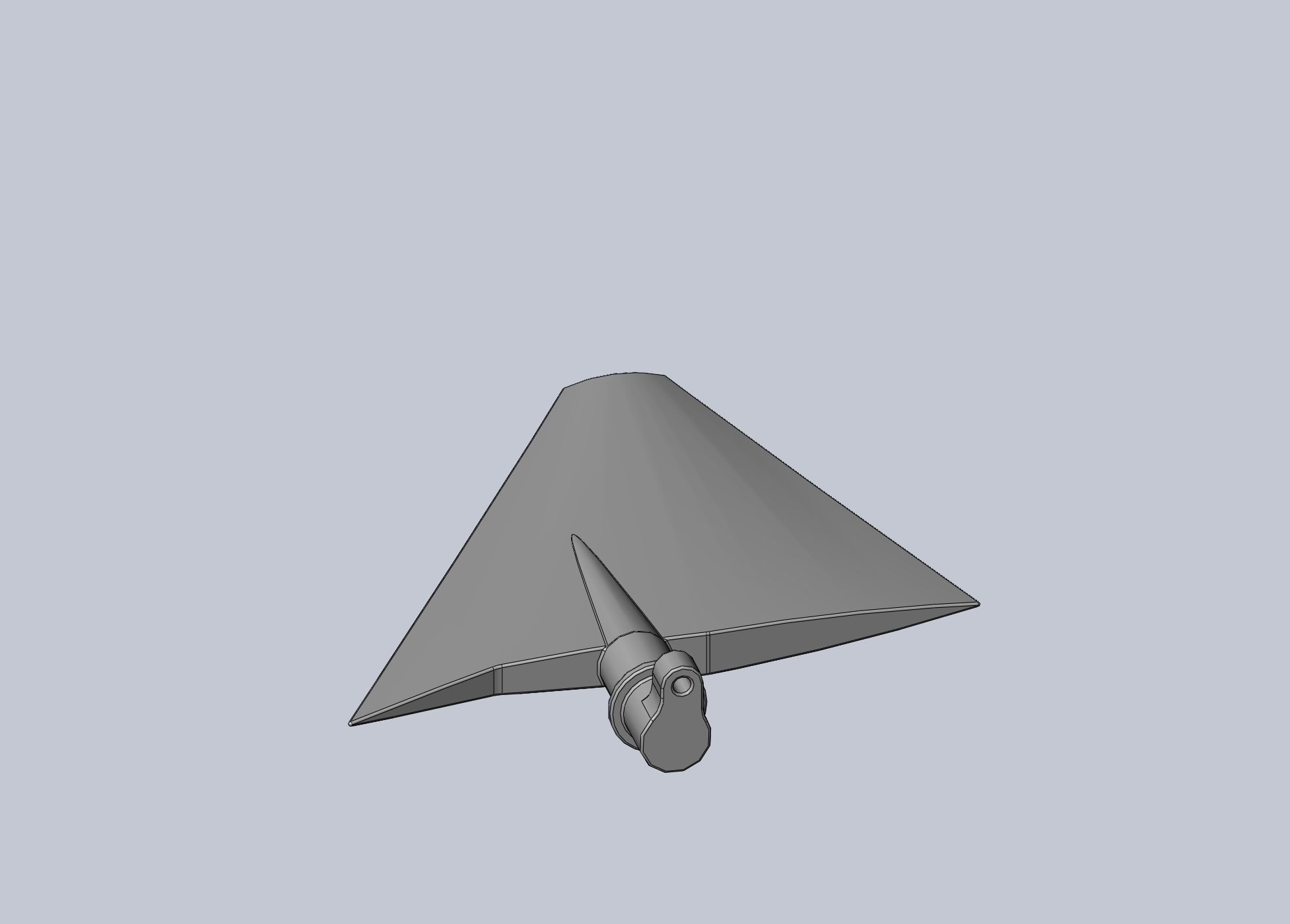 Printable High Speed Drone RC Body 3D print model_21