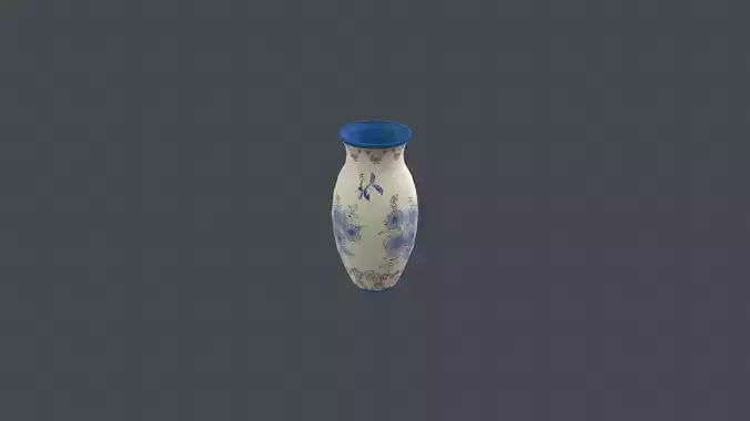 Game Ready Vase bottle Low-poly 3D model