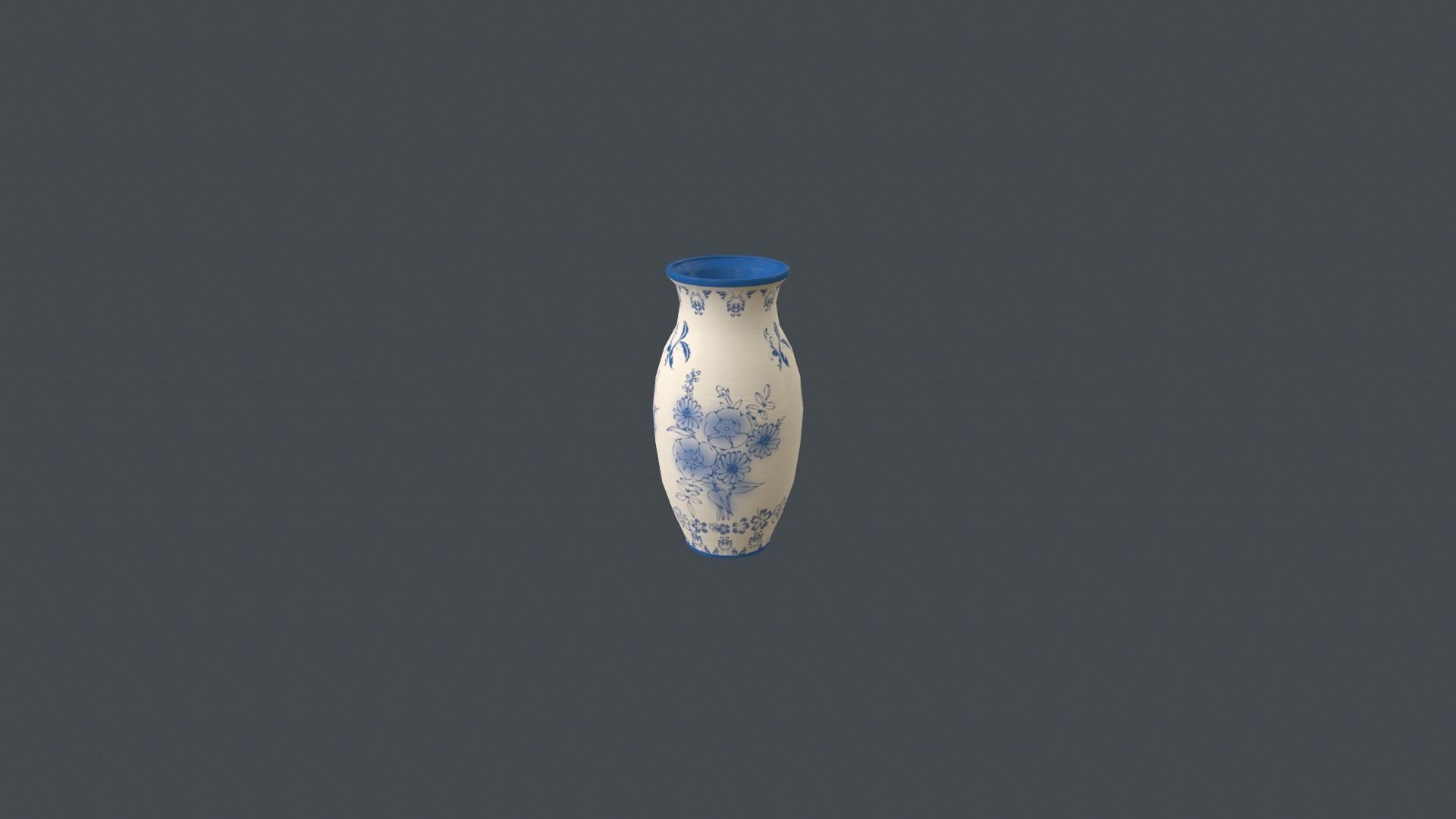 Game Ready Vase bottle Low-poly 3D model_4