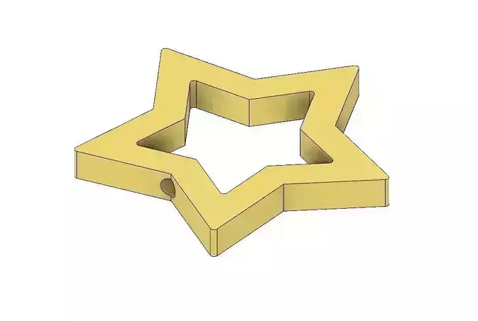 Rosalina Star Wand Piece 3D print model