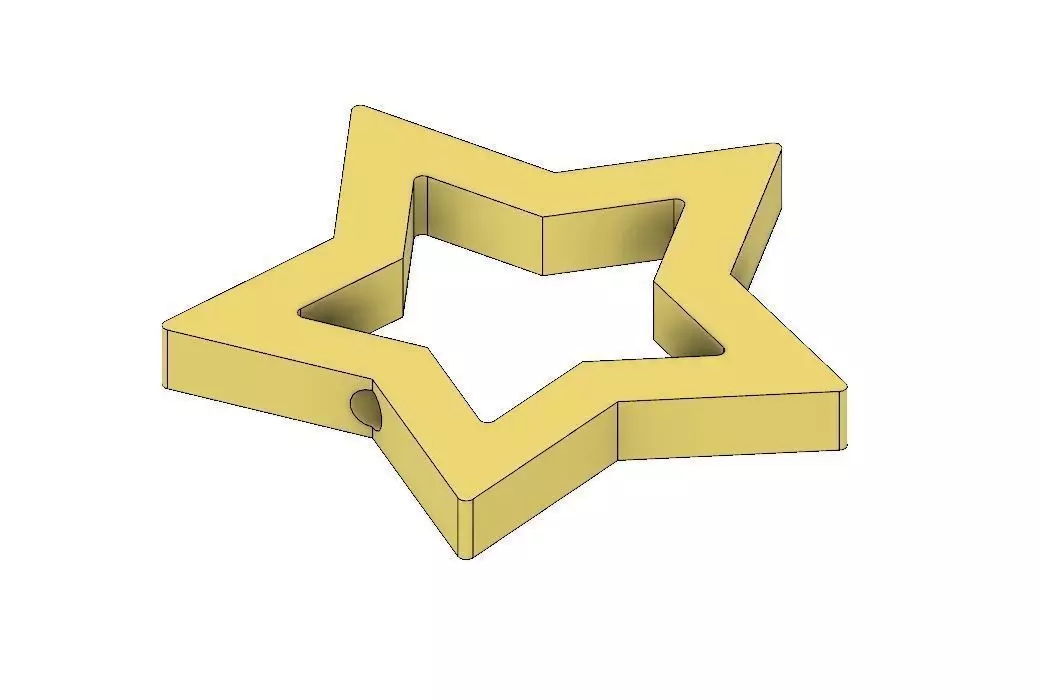 Rosalina Star Wand Piece 3D print model_0