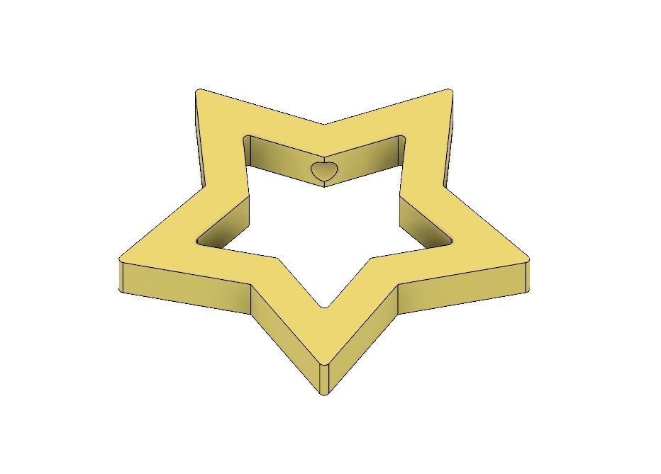 Rosalina Star Wand Piece 3D print model_6