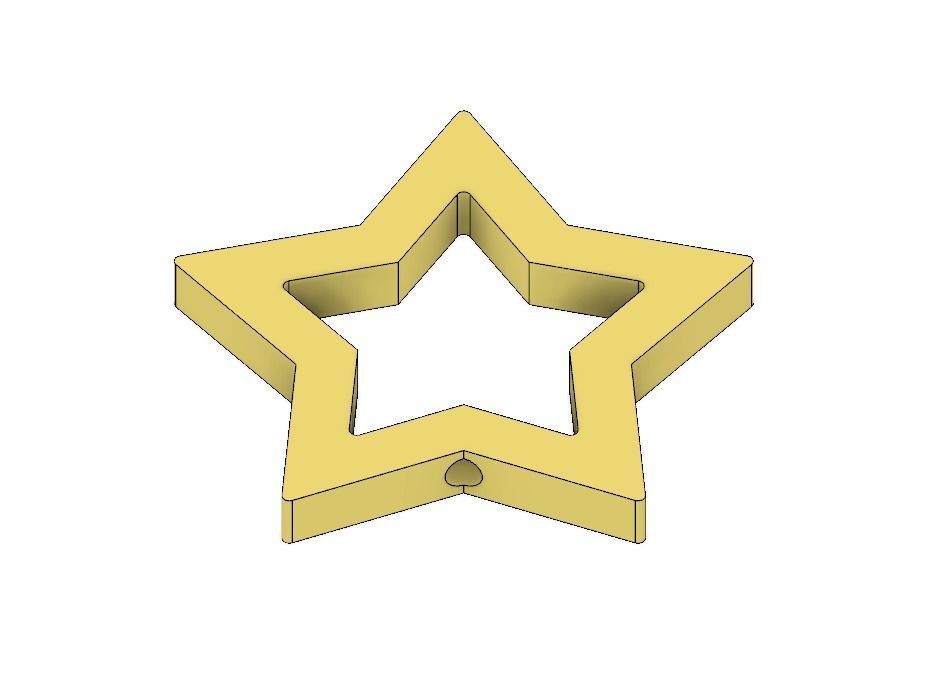 Rosalina Star Wand Piece 3D print model_5