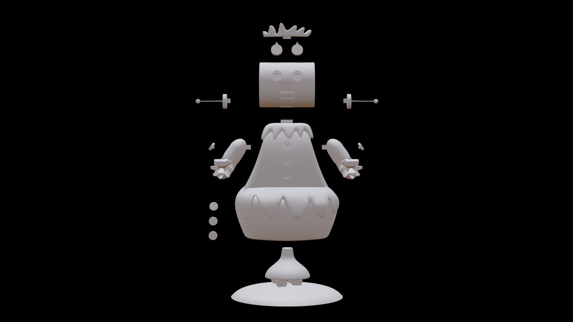 Rosie Jetsons 3D model | CGTrader