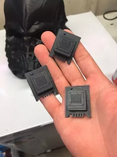 Star Wars Hoth Glove Greeblie STL 3D print model