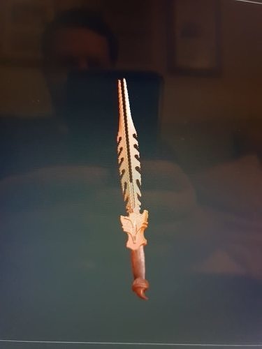 Predator Ceremonial Dagger 3D print model
