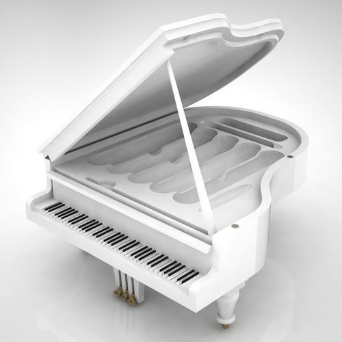 Piano humidor for cigare smoker 3D print model
