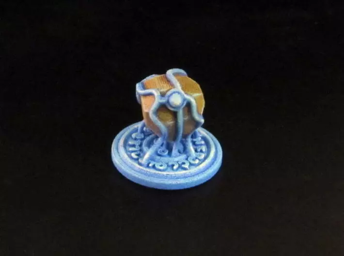 Summoned Stone token - Descent 3D print model_0
