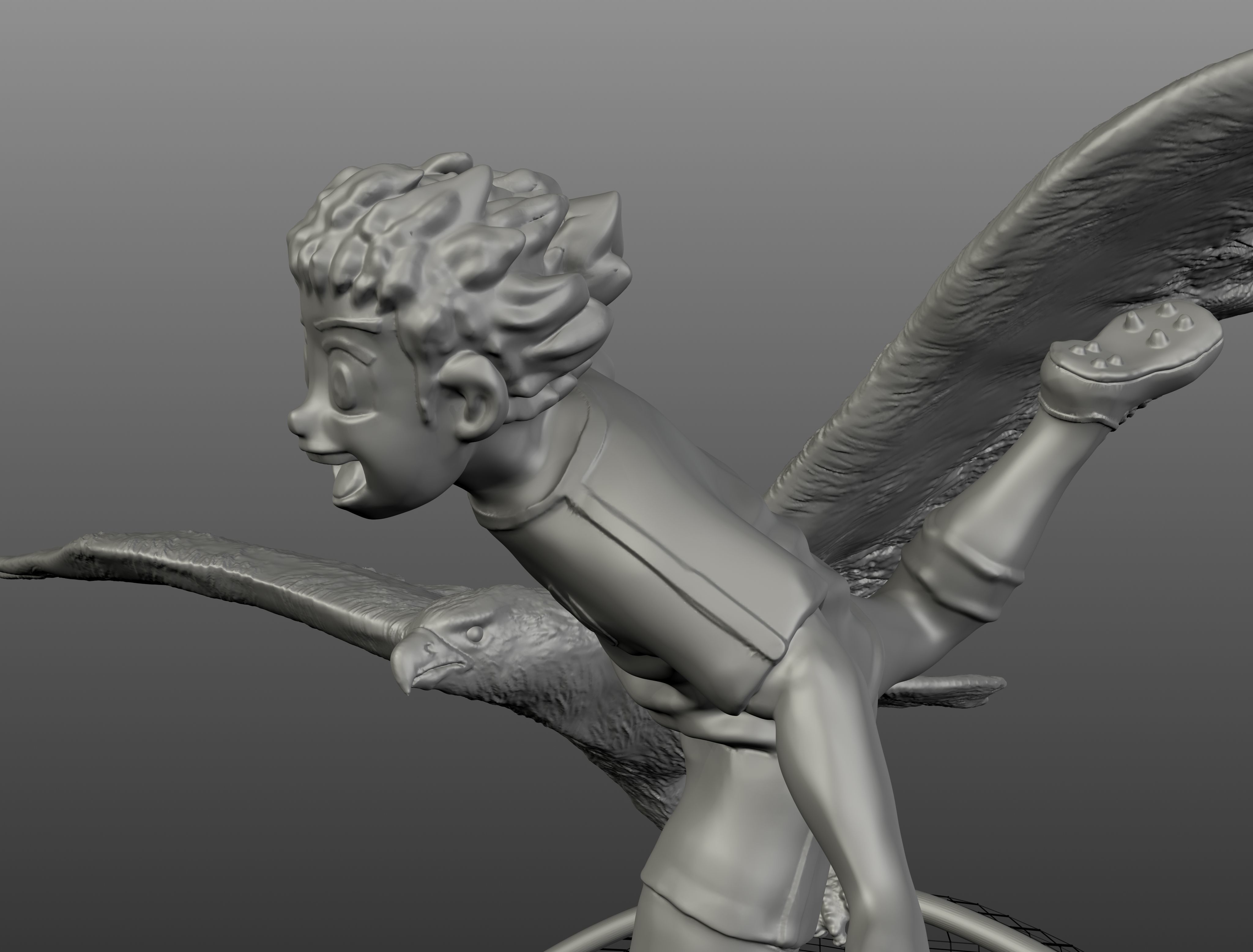 oliver atom captain tsubasa 3D print model_1