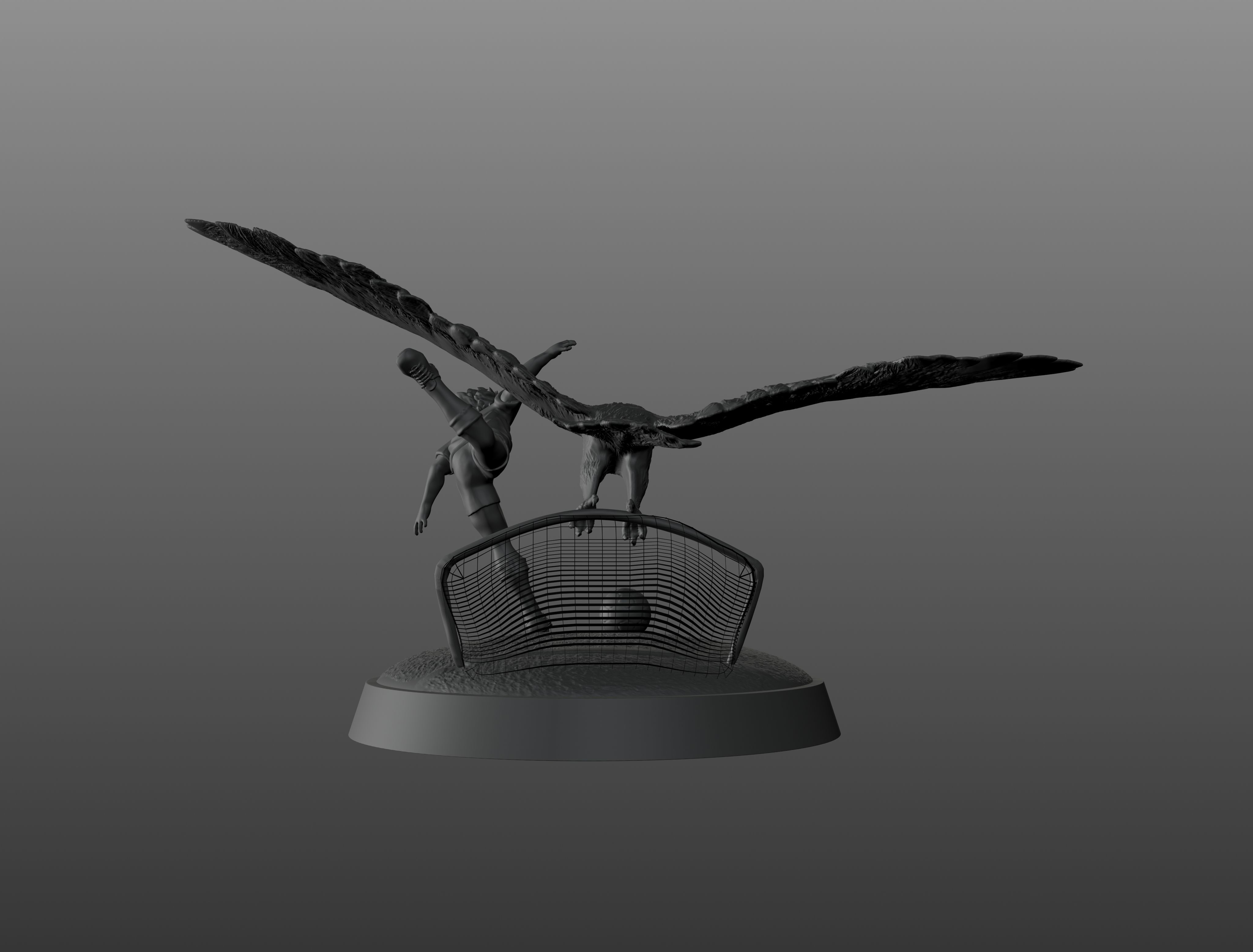 oliver atom captain tsubasa 3D print model_10