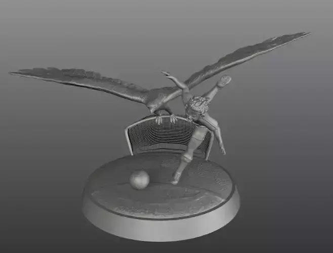 oliver atom captain tsubasa 3D print model