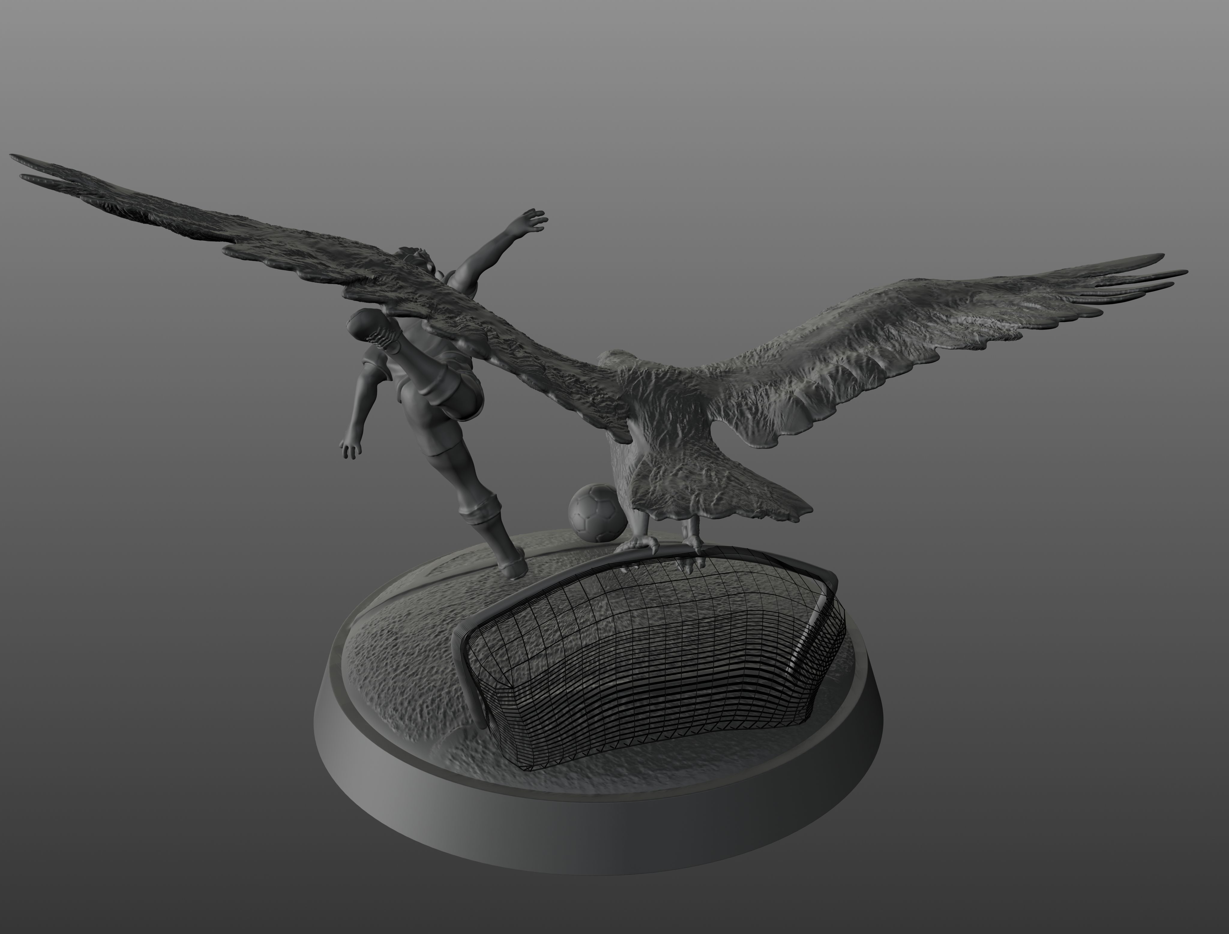 oliver atom captain tsubasa 3D print model_12