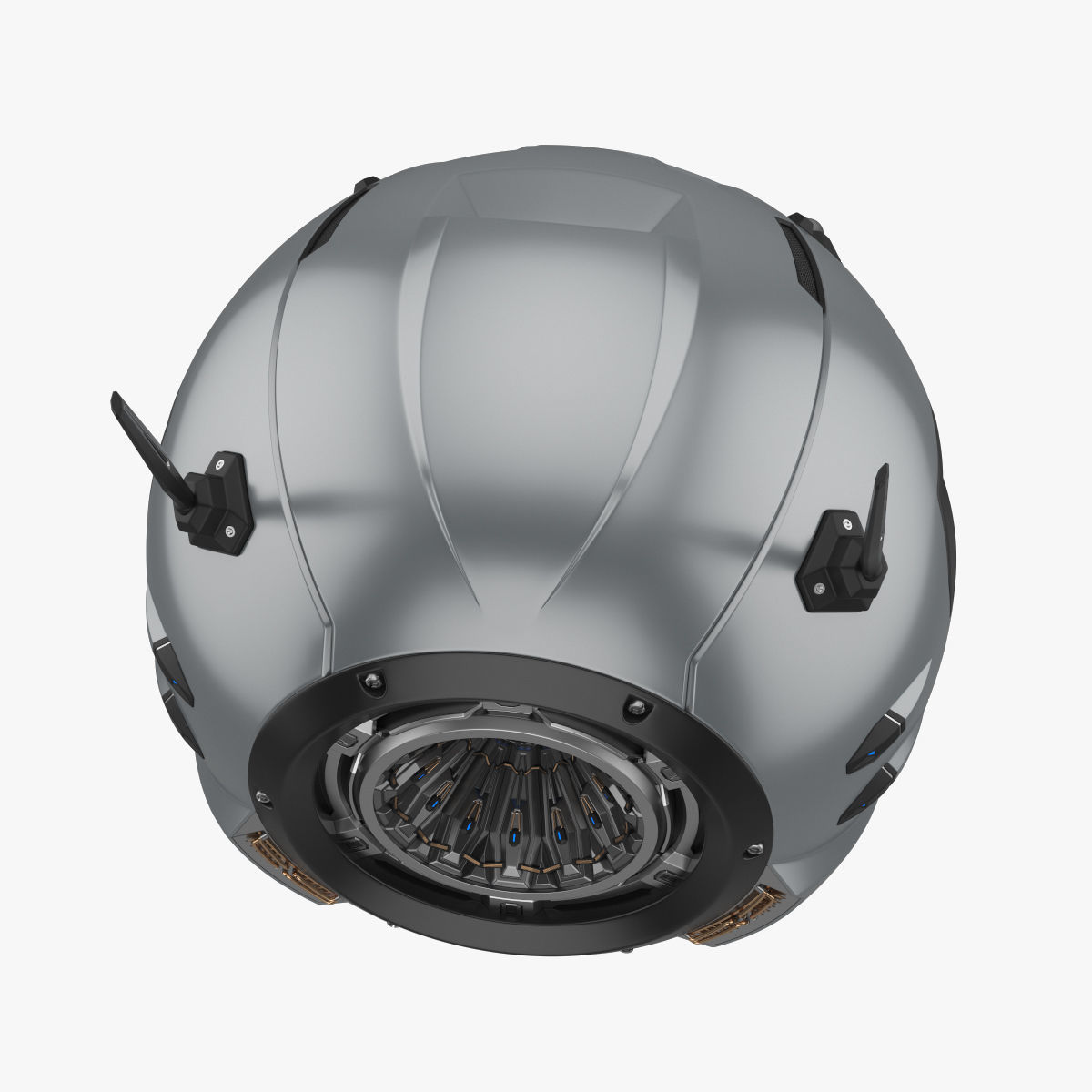 Sci-Fi Drone 3D model_12