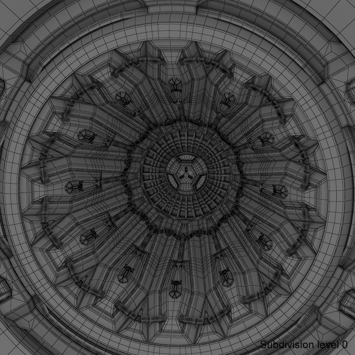 Sci-Fi Drone 3D model_23