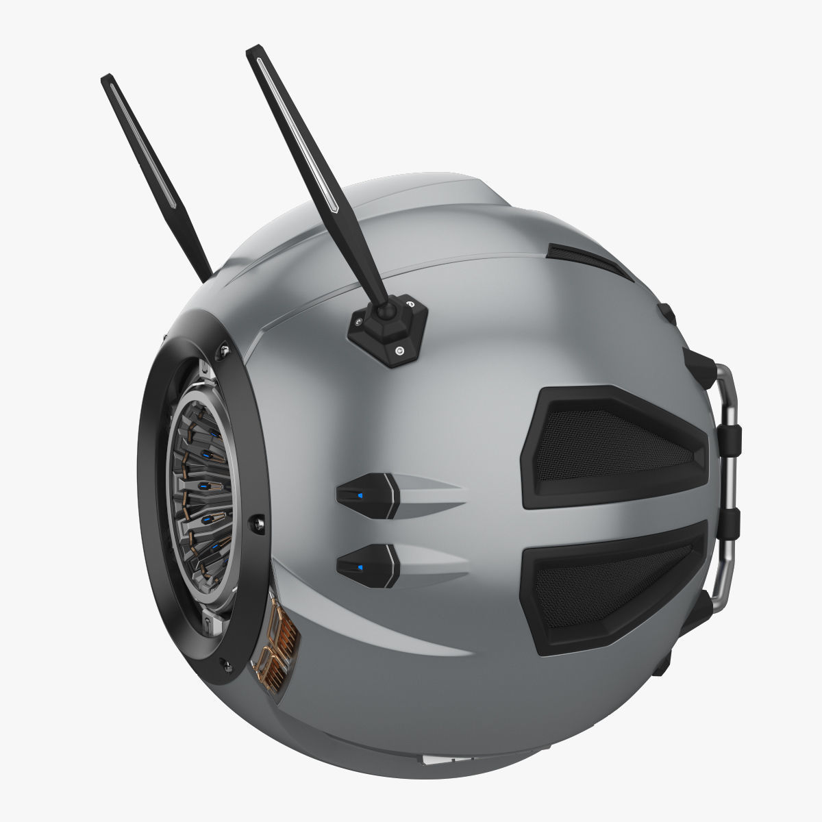 Sci-Fi Drone 3D model_11