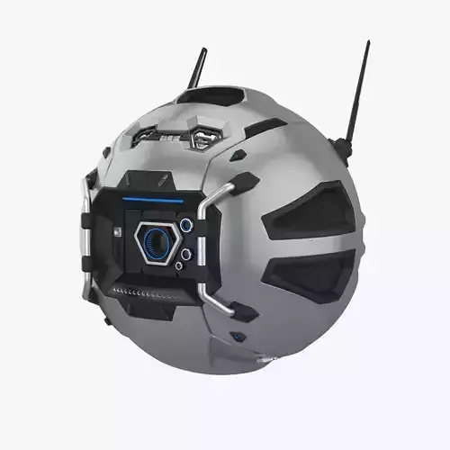 Sci-Fi Drone 3D model Sci-Fi Drone 3D model