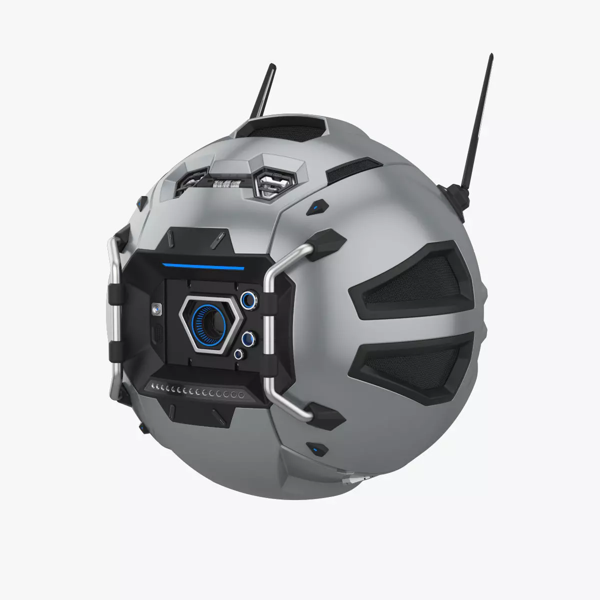 Sci-Fi Drone 3D model_0