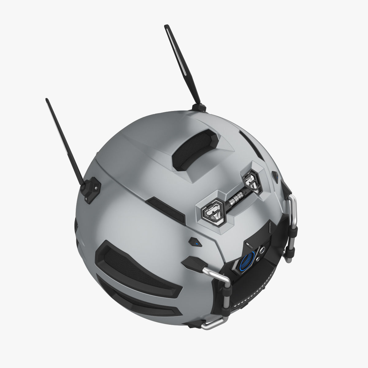 Sci-Fi Drone 3D model_3