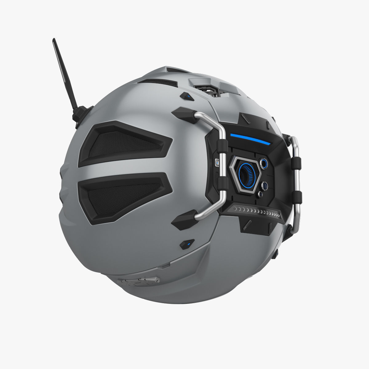 Sci-Fi Drone 3D model_4