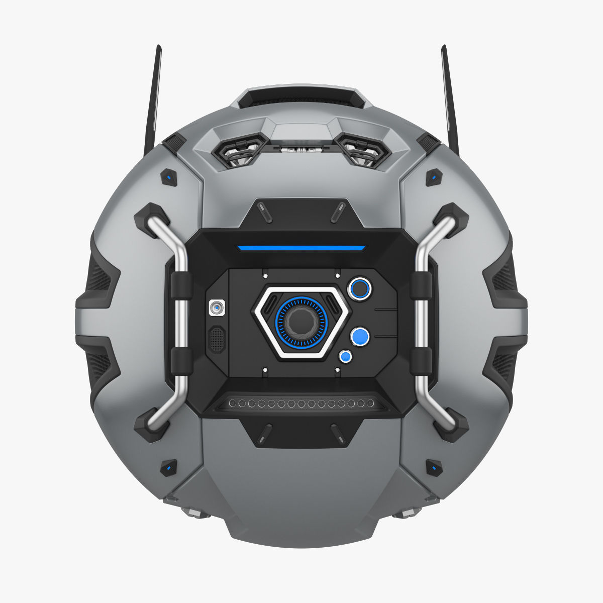 Sci-Fi Drone 3D model_1