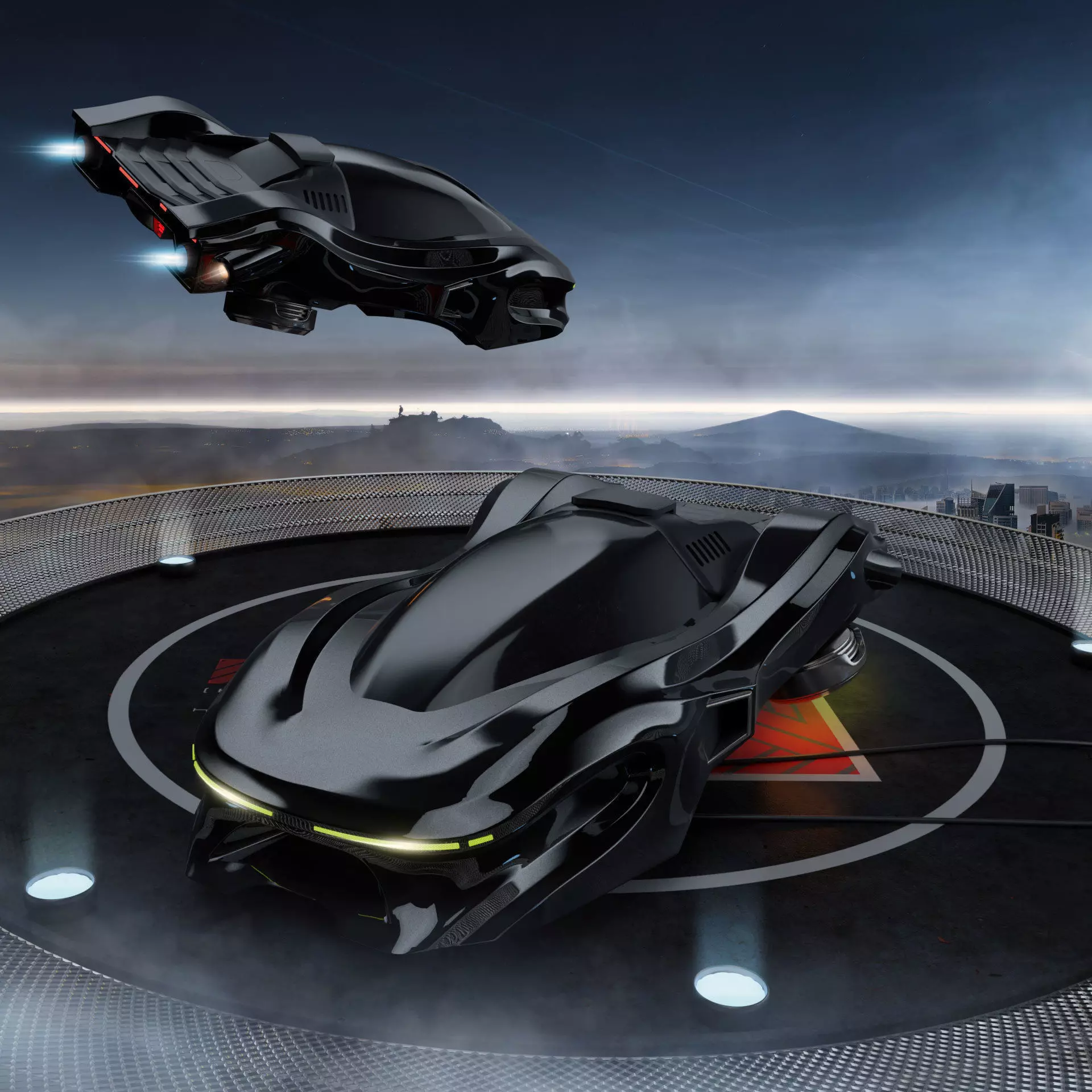 Sci Fi - Car 3D model_0