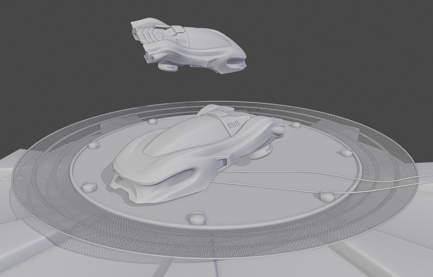 Sci Fi - Car 3D model_4