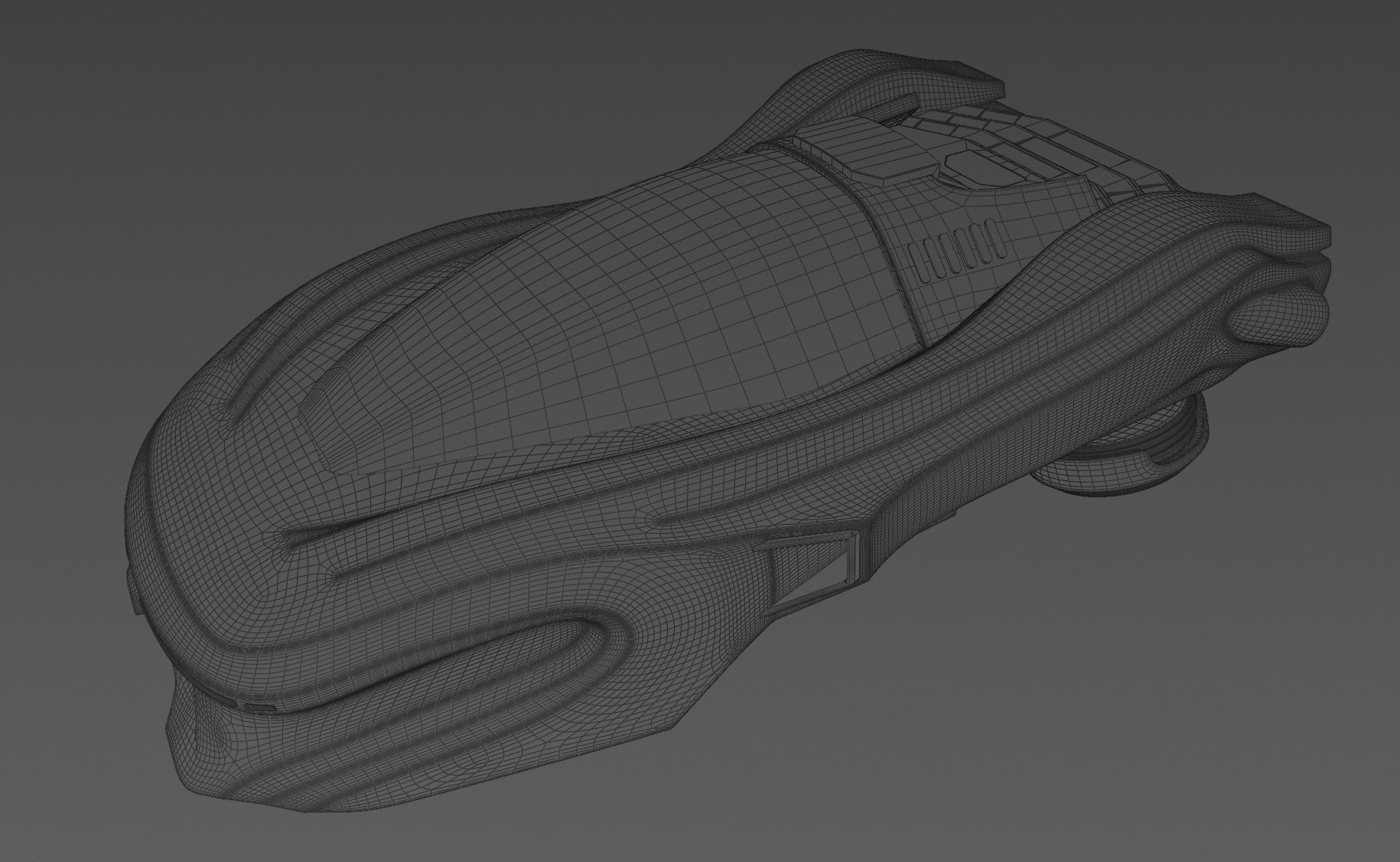 Sci Fi - Car 3D model_2