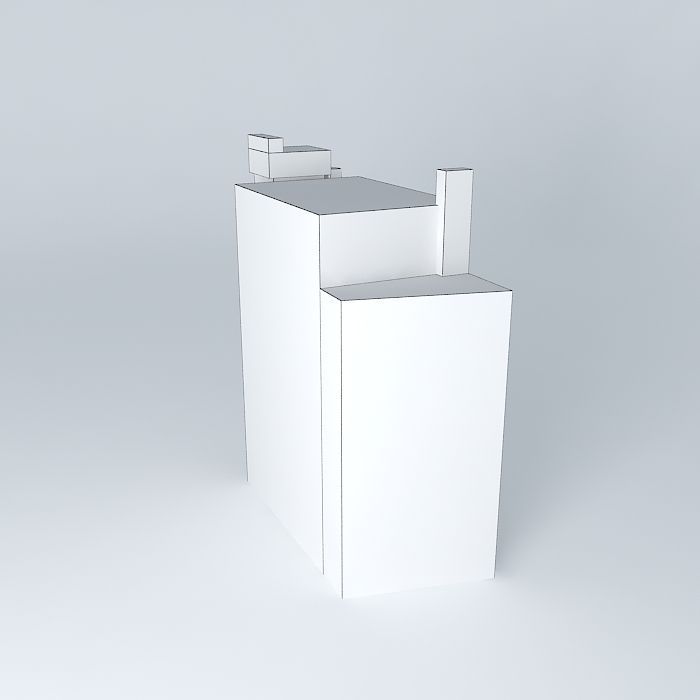 San Lorenzo building 1030 1038 Free 3D model_3