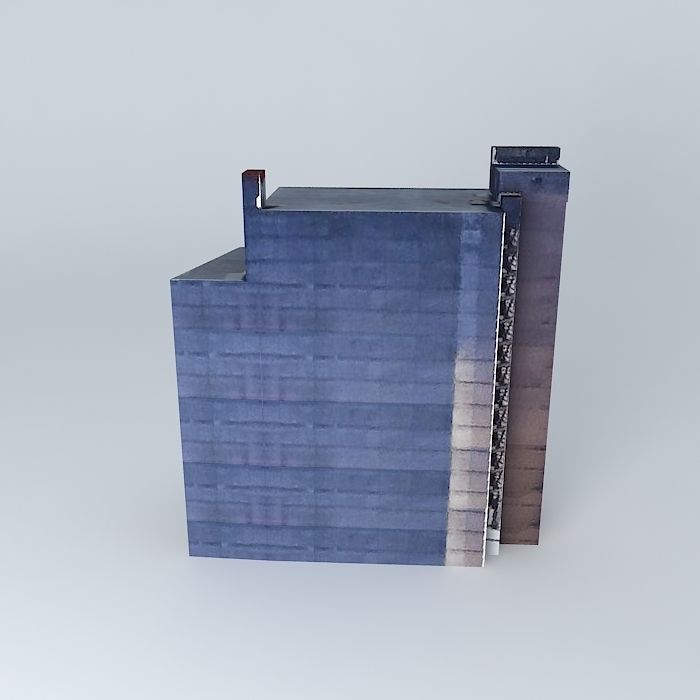 San Lorenzo building 1030 1038 Free 3D model_2