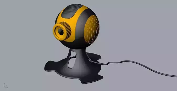 Smart camera 3D Design model 3D print model