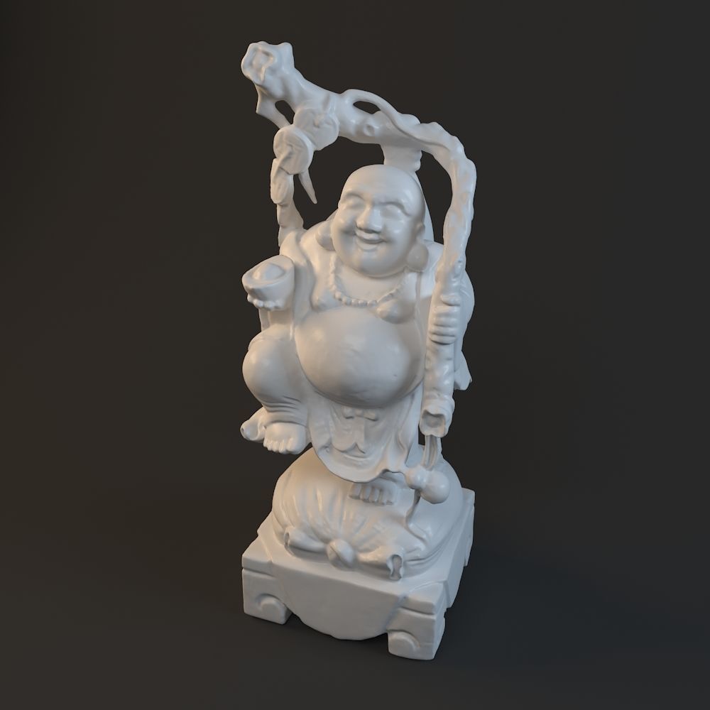 Maitreya Statue 3D print model_1