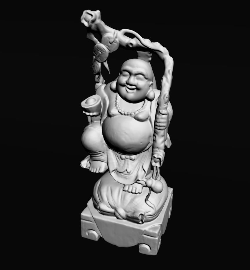 Maitreya Statue 3D print model_2