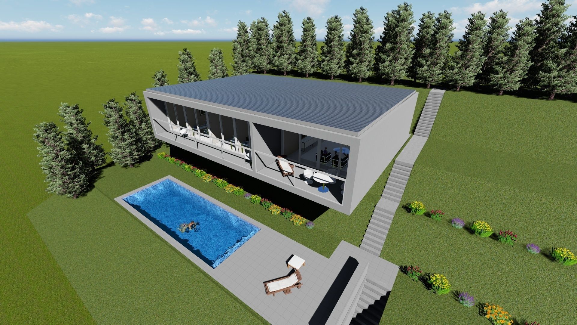 Two Houses in Ponte de Lima 3D model CGTrader