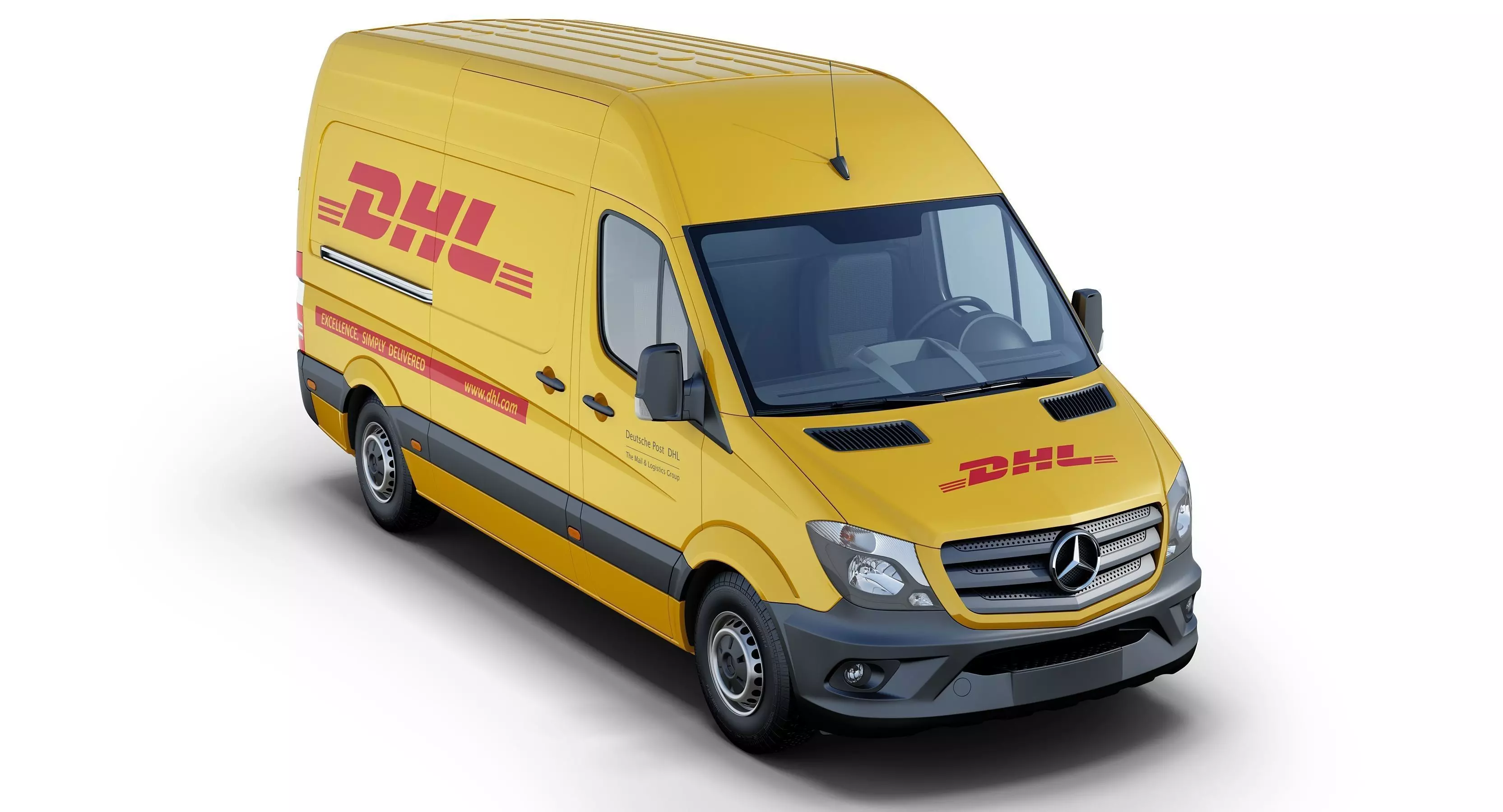 Mercedes-Benz Sprinter DHL 3D model