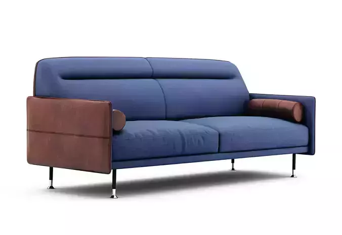 Wittmann Melange sofa 3D model