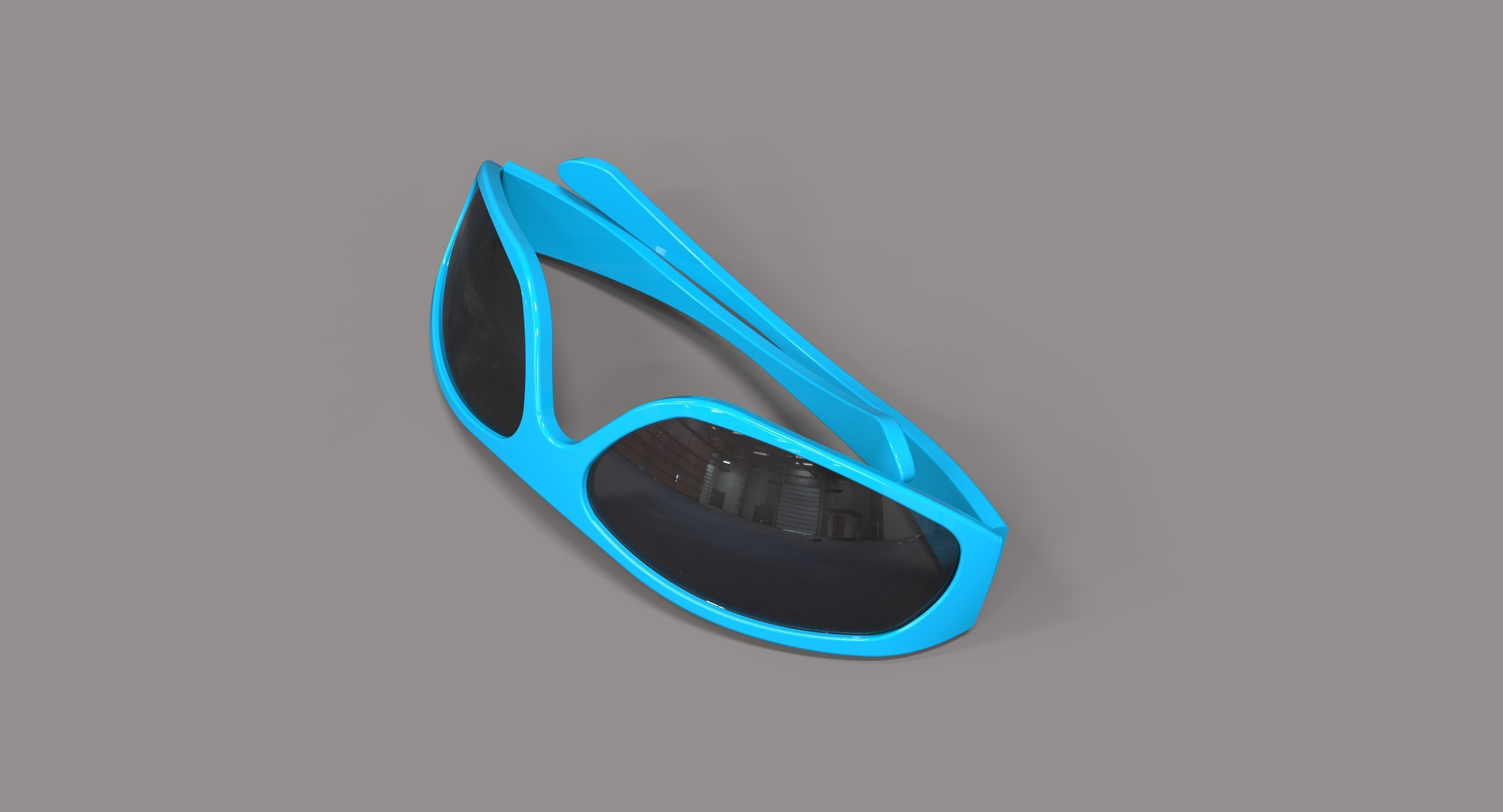 Sun glasses 3D model_7