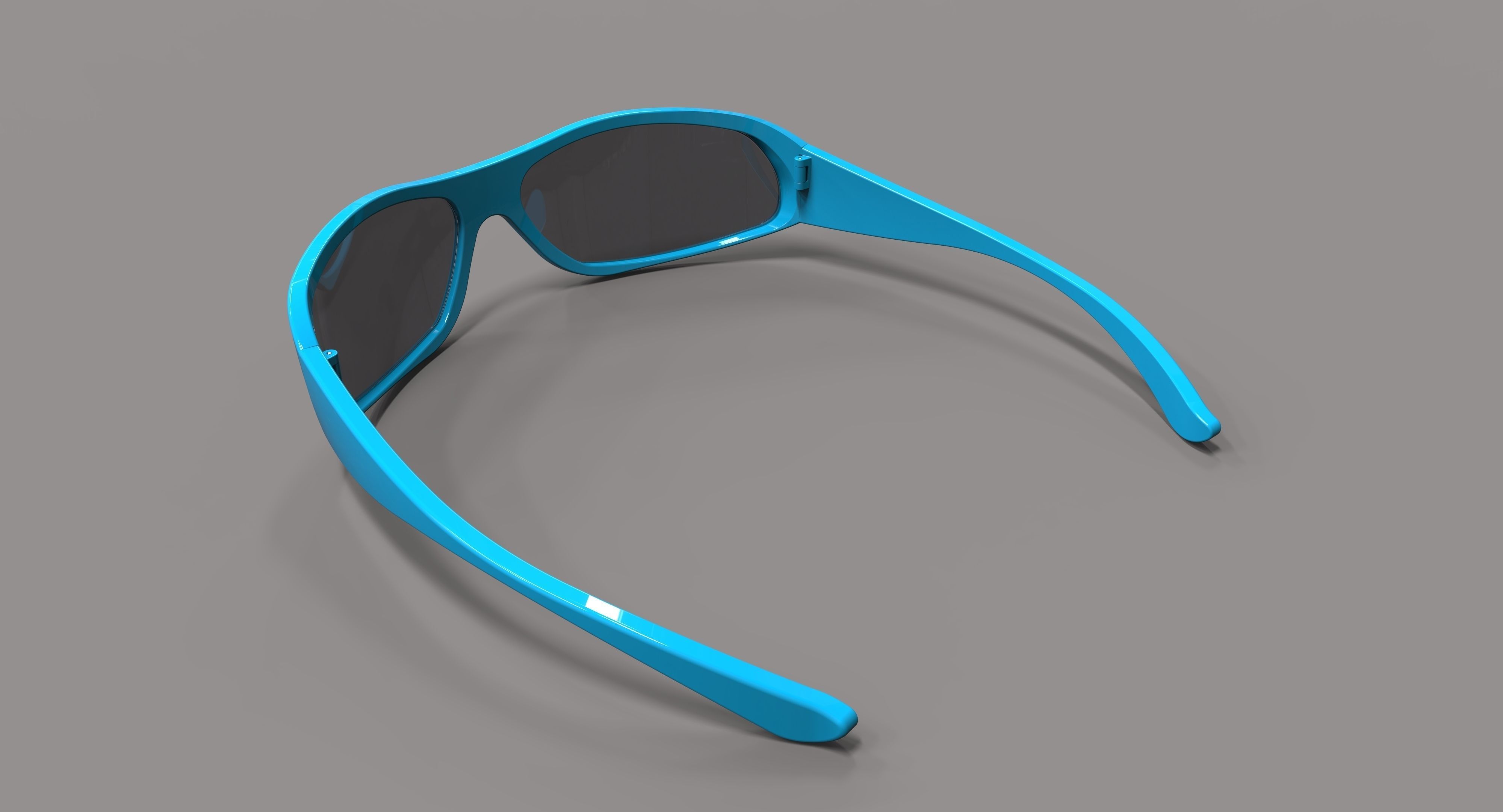 Sun glasses 3D model_4