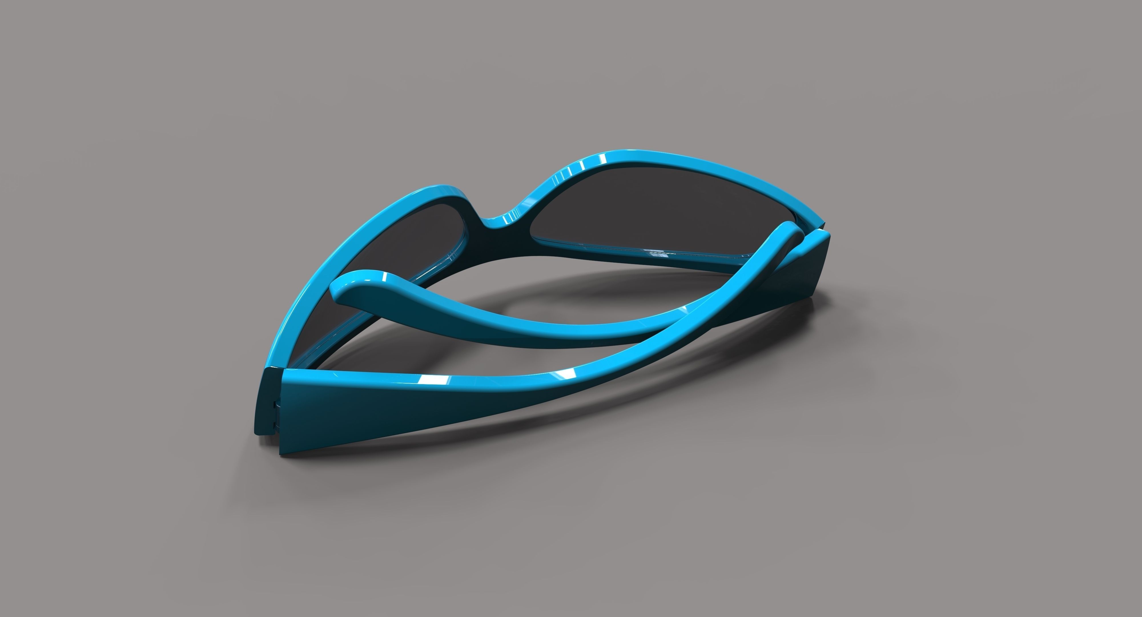 Sun glasses 3D model_9