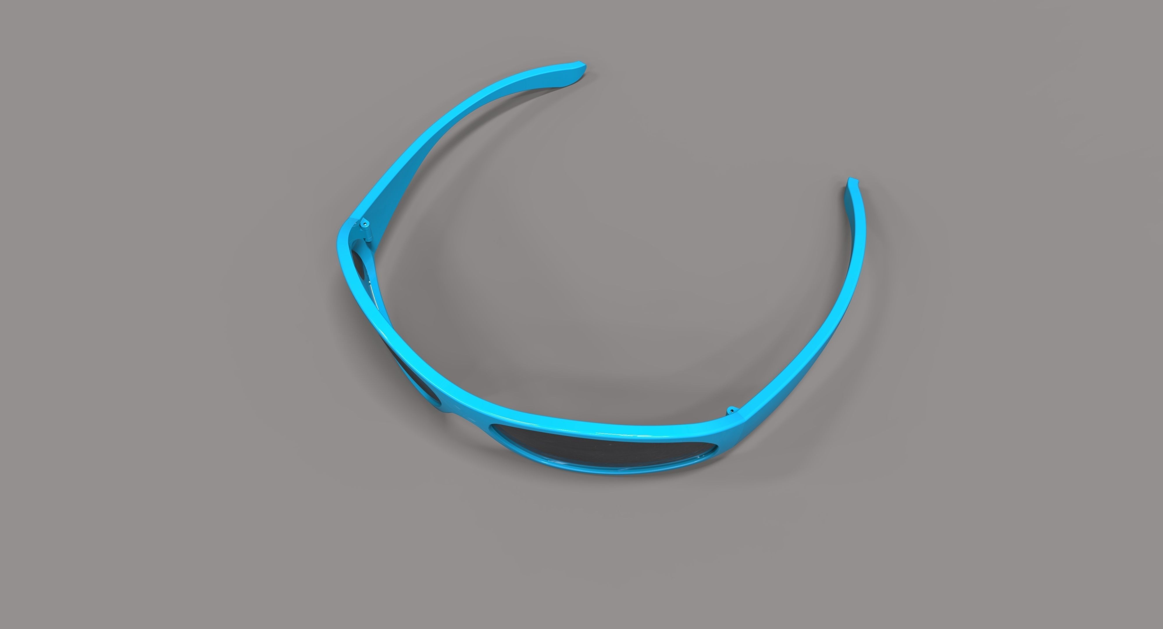 Sun glasses 3D model_1