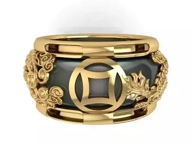 DRAGON-RING 4 zodiac ring