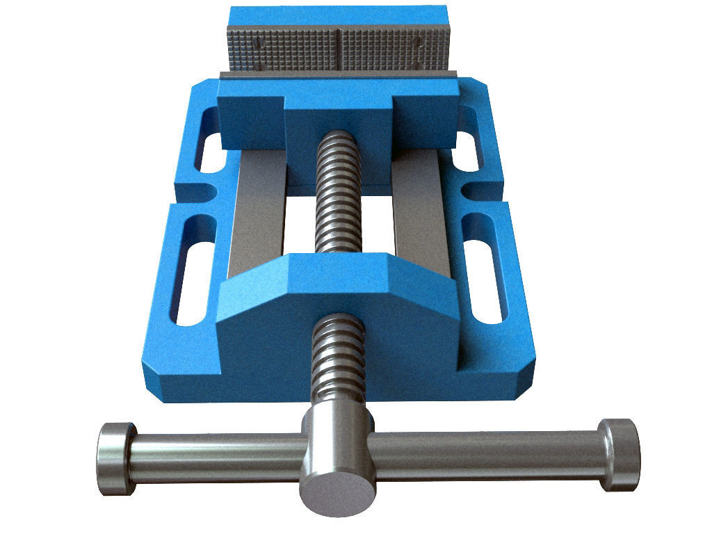 Drill Press Vise 3D model_5
