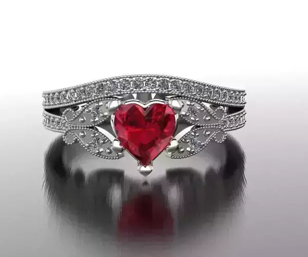 Heart ring