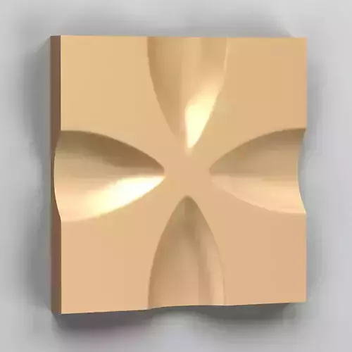 Wall panel 011 3D model
