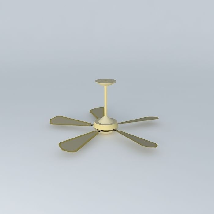Ceiling Fan Free 3D model_2